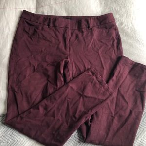 Maroon Work Pants